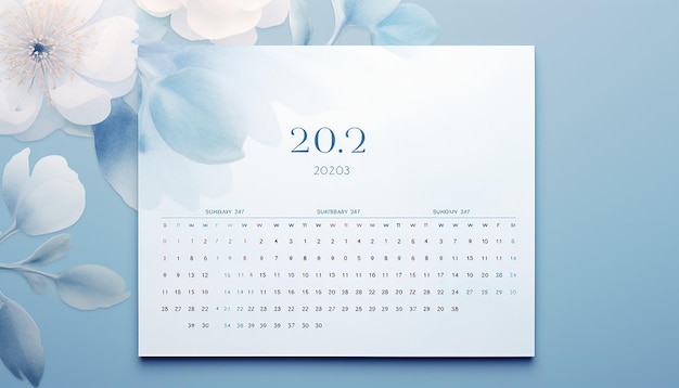 Create a visually stunning 2024 calendar