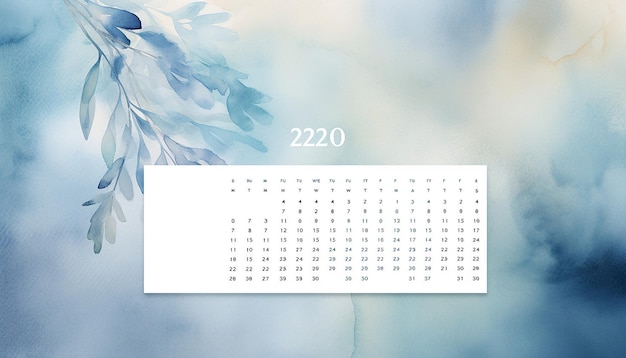 Photo create a visually stunning 2024 calendar