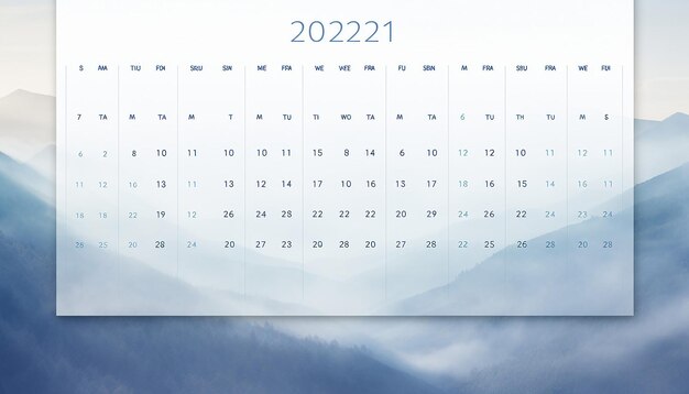 Create a visually stunning 2024 calendar