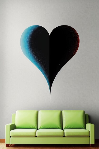 Foto creatief behang achtergrond eenvoudige stijl illustratie kleurrijke abstracte kunst bannervorm