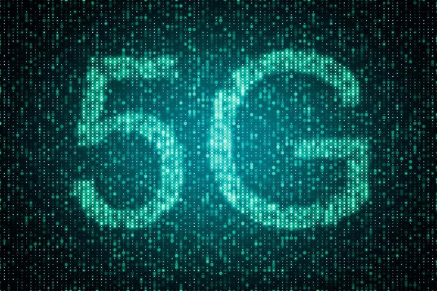 Creatieve 5g-achtergrond