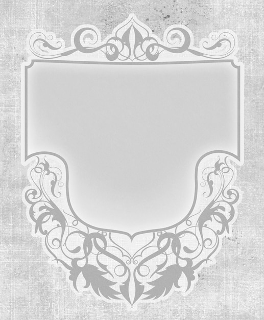 Creatieve beeldframe illustratie artistieke tekst of afbeeldingen plaatshouder mock up sjabloon