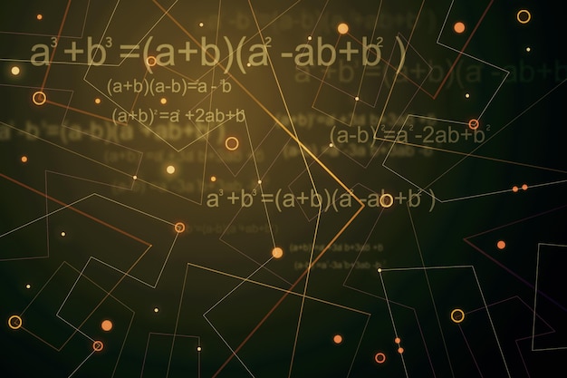 Creatieve donkere geometrische achtergrond