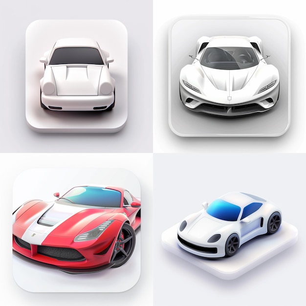 Creatieve Icon Set titels voor mobiele app ontwerpen