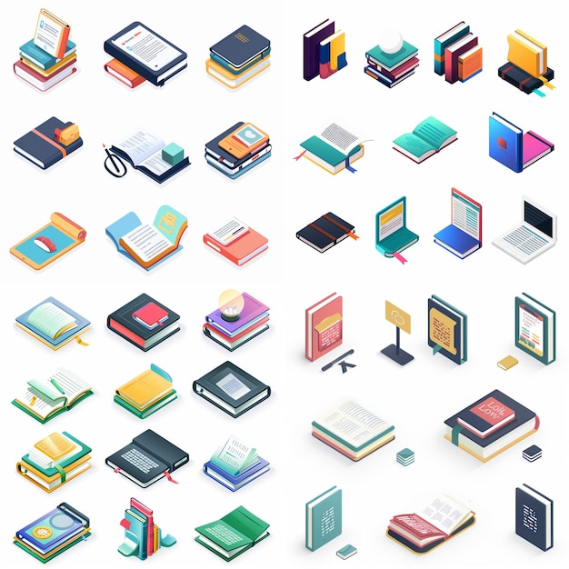 Creatieve Icon Set titels voor mobiele app ontwerpen