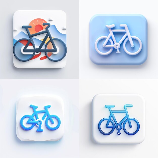 Creatieve Icon Set titels voor mobiele app ontwerpen