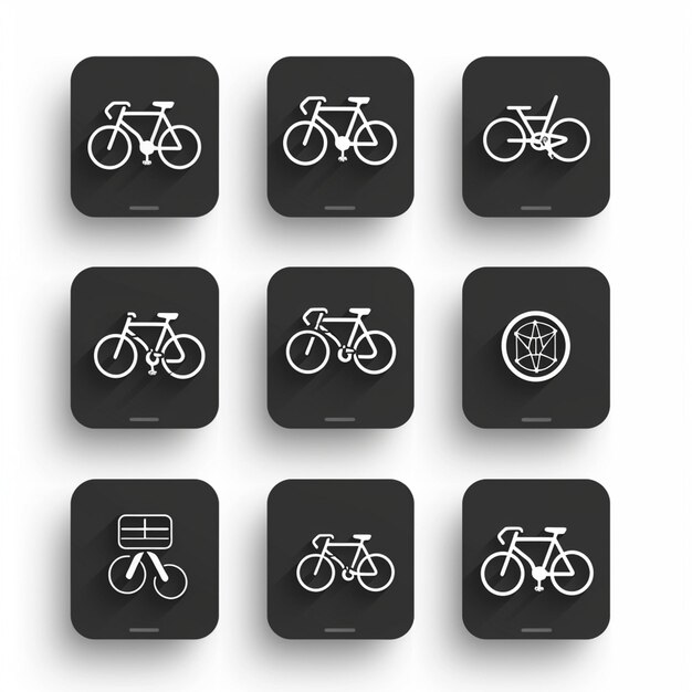 Creatieve Icon Set titels voor mobiele app ontwerpen