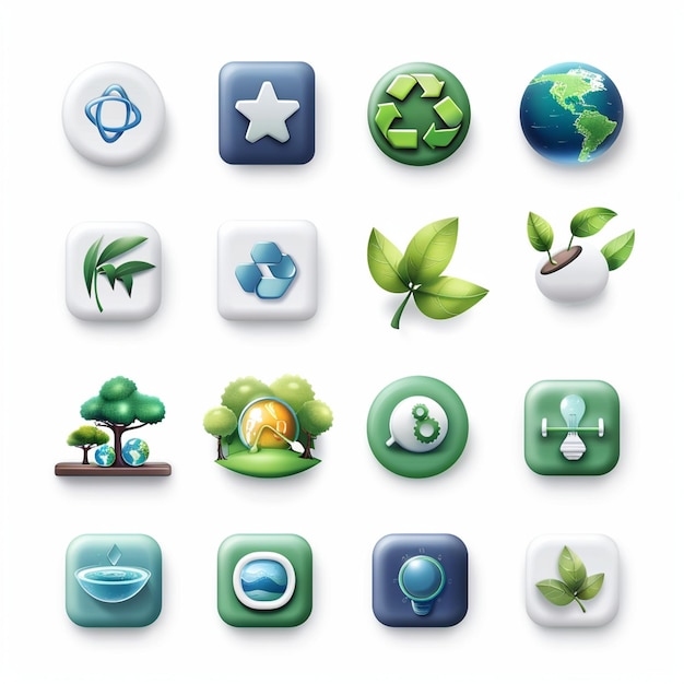 Creatieve Icon Set titels voor mobiele app ontwerpen