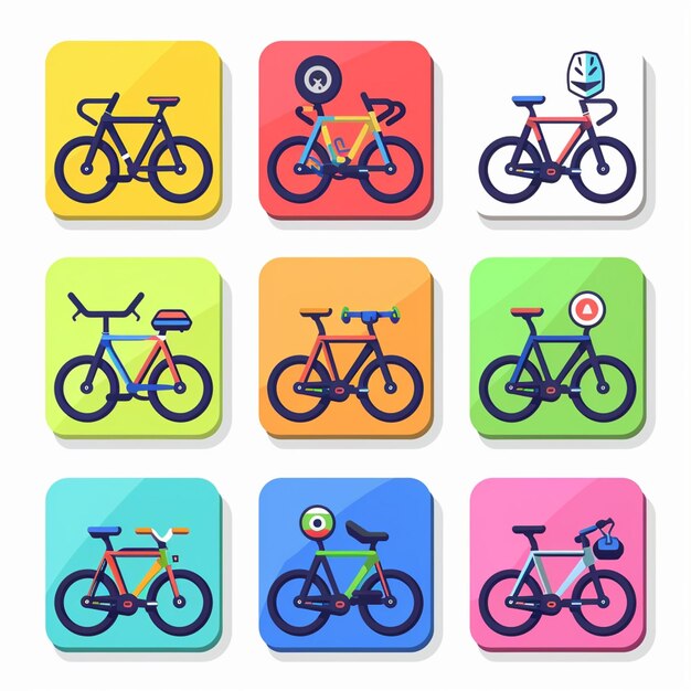 Creatieve Icon Set titels voor mobiele app ontwerpen