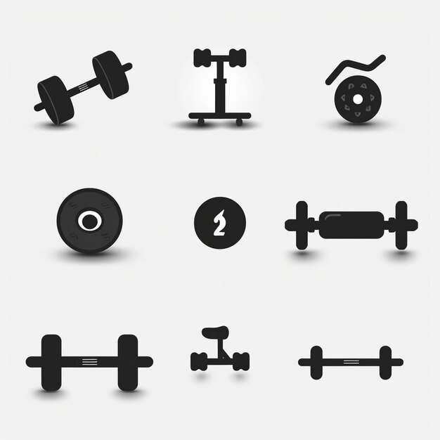 Creatieve Icon Set titels voor mobiele app ontwerpen