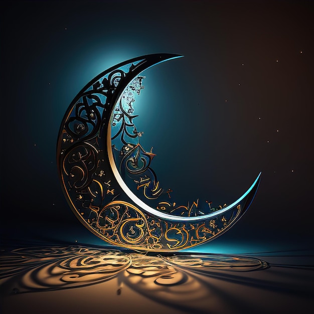 creatieve ramadan achtergrond
