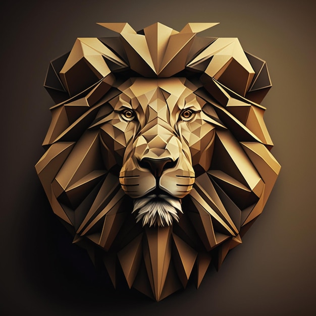 Creating a Geometric Lion Logo Tips for Achieving Realistic 3D Results