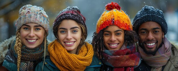 Foto creazione di una rete di supporto per gli immigrati