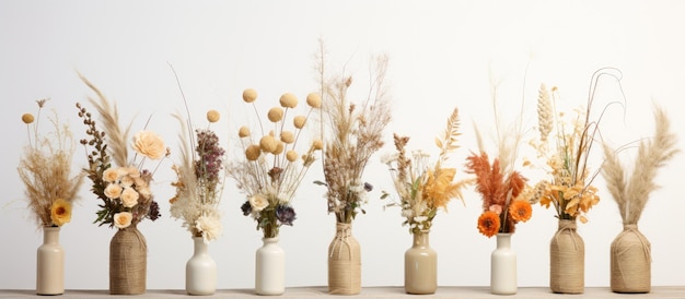 Creating sustainable floral arrangements with dried flowers