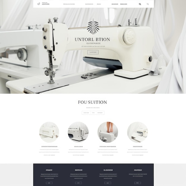 Creating Textile Uniforms Inspiring Homepage Designs for the Fabrication Industry with a Clean Whit