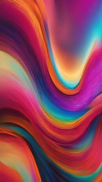 Creative abstract background defocused vivid blurred colorful wallpaper premium photo