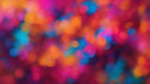 Creative abstract background defocused vivid blurred colorful wallpaper premium photo