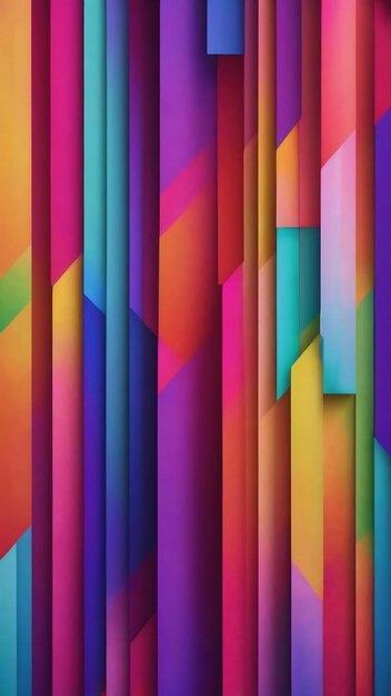 Creative abstract geometric stripes background defocused vivid blurred colorful wallpaper