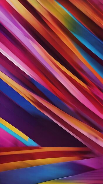 Creative abstract geometric stripes background defocused vivid blurred colorful wallpaper