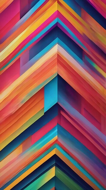 Creative abstract geometric stripes background defocused vivid blurred colorful wallpaper