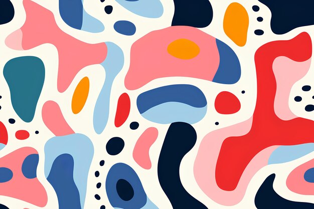 Creative abstract print design by person