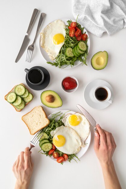 творческое устройство завтрак