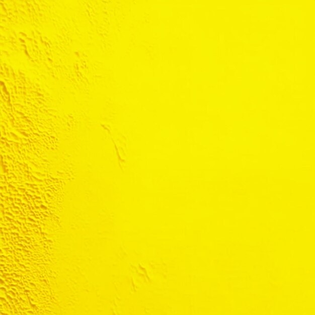 Creative background with rough yellow painted texture