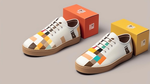 creative branding shoe design