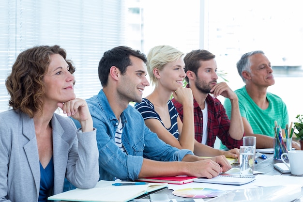 Creative business team in meeting