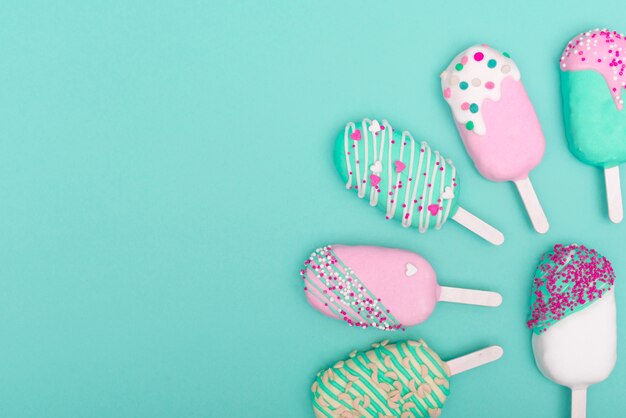 Creative cake pop concept