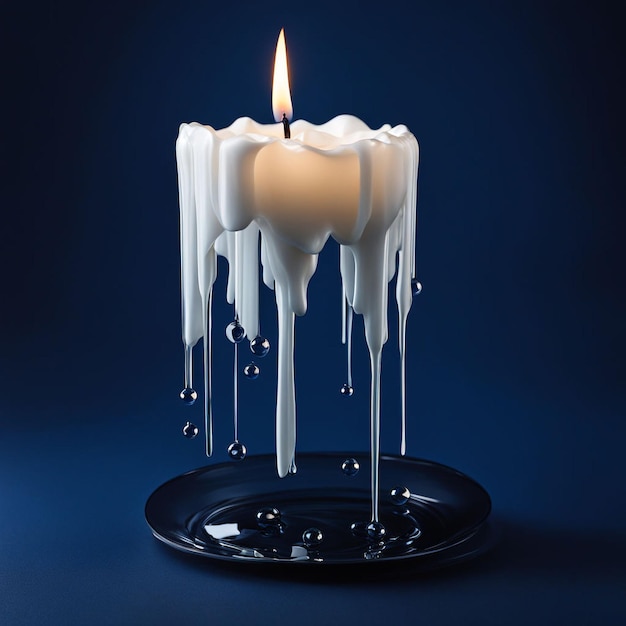 Creative candle candle light