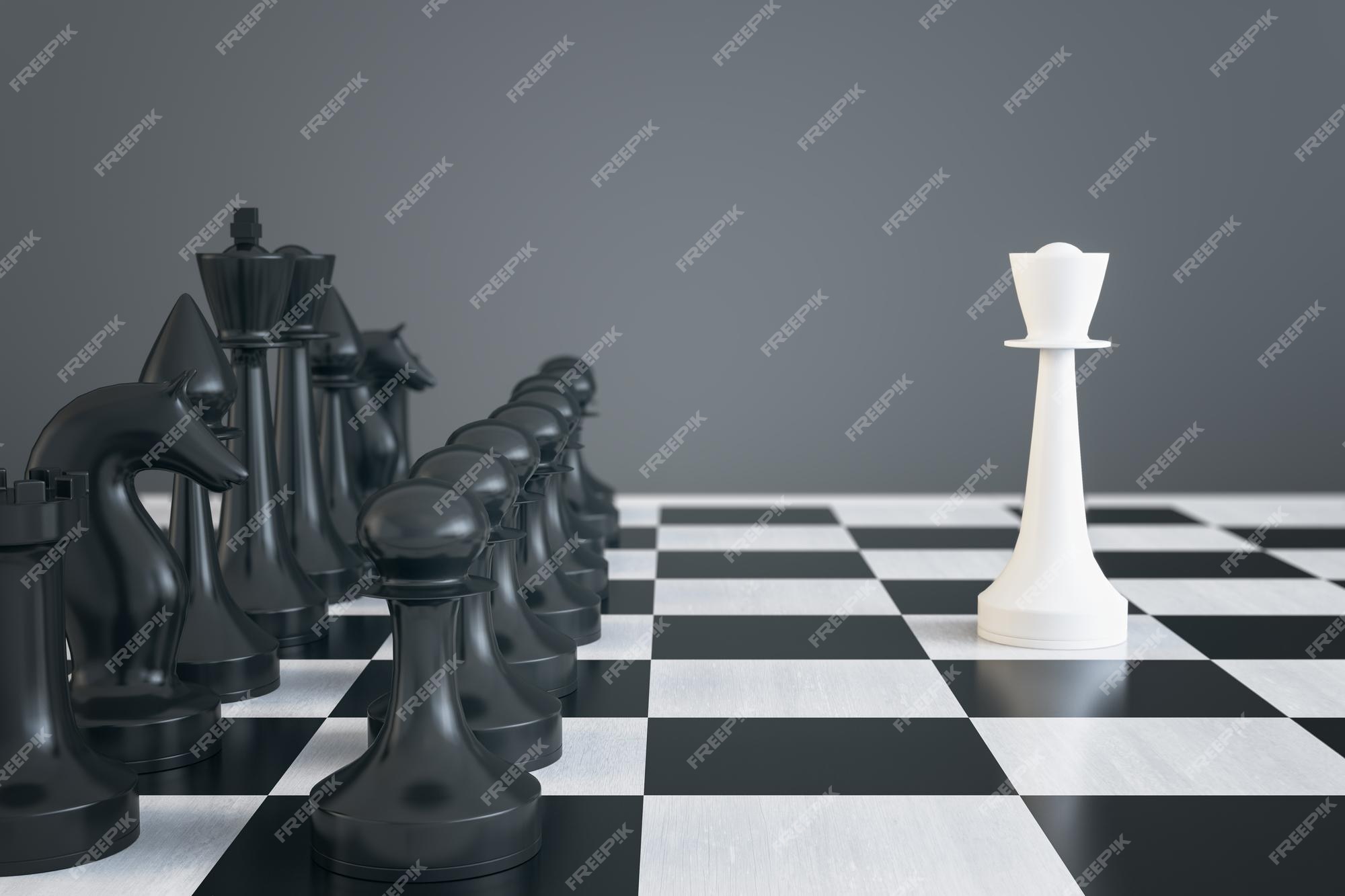 3D Chess Board - wallpaper