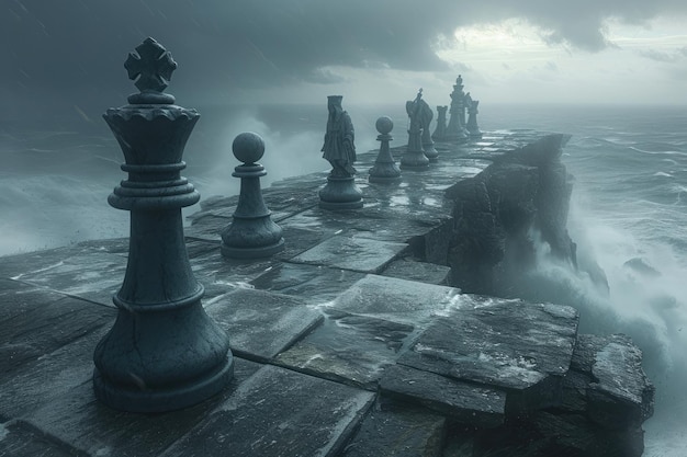 Creative chess captivating journey through imaginative compositions artistic arrangements strategic brilliance exploring boundless realm where creativity converges with the timeless game of kings