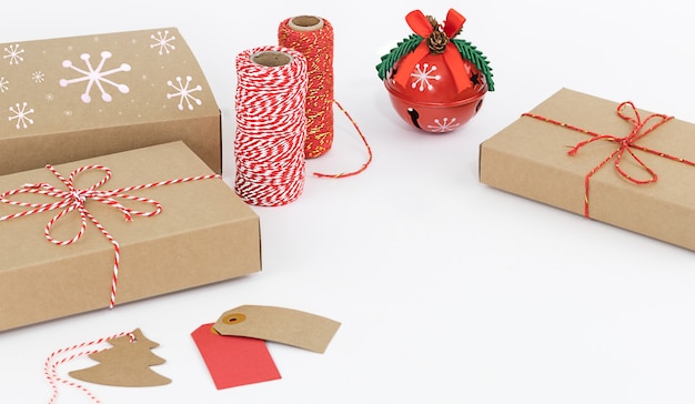 Creative Christmas preparation for gifts