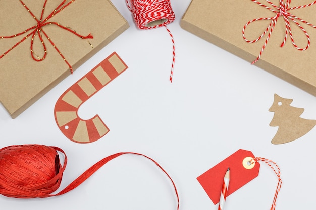 Creative Christmas preparation for gifts