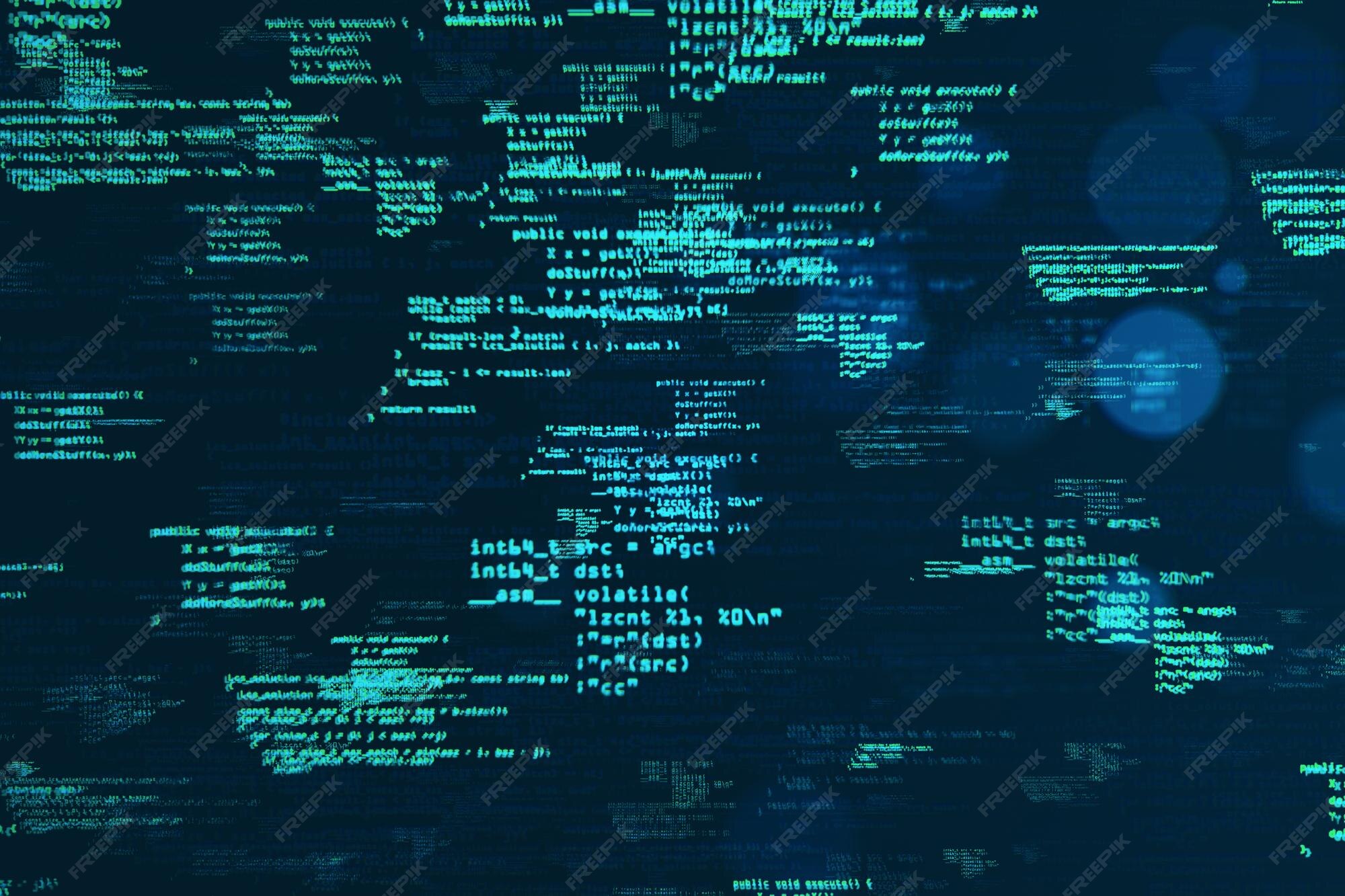 Premium Photo | Creative coding html language on blurry wallpaper web ...