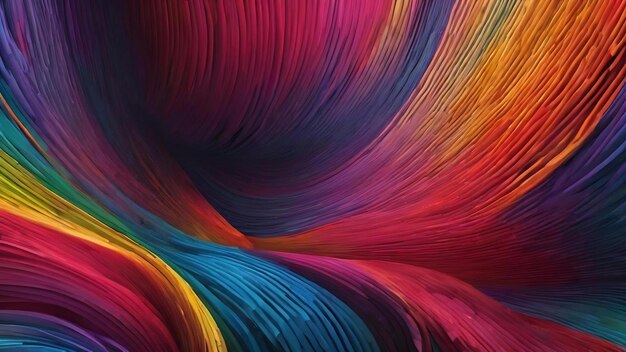 Creative colors digital background with lines