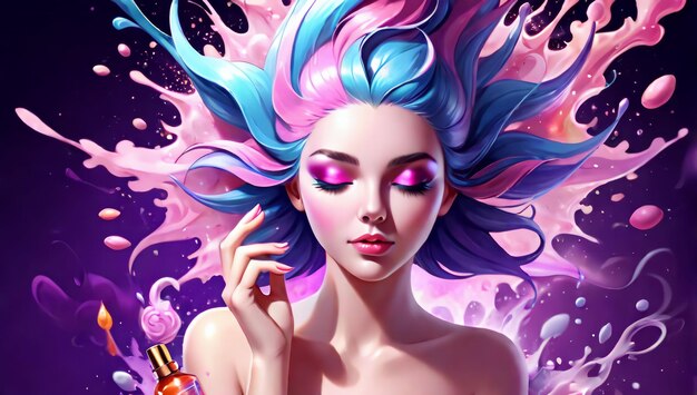 Creative Composition Cosmetic with Aroma Mysticism Energy Burst Creative Cosmetics