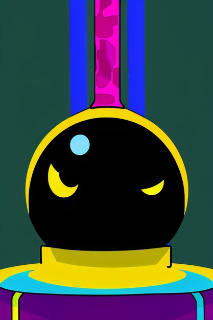 BFDI intro but otamatone background 