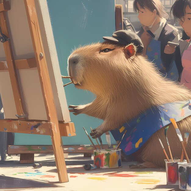 Creative Critter Ratte Painting Sensation