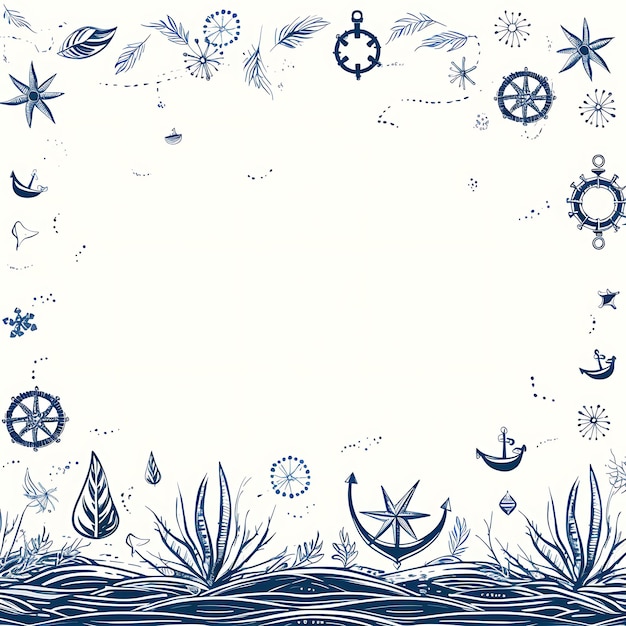 Creative Design Elements Scribbles Frames and More for Digital Art Illustration Clipart Design