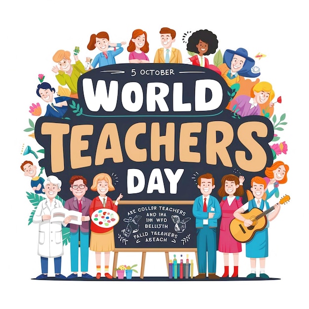 creative designs for world teachers day