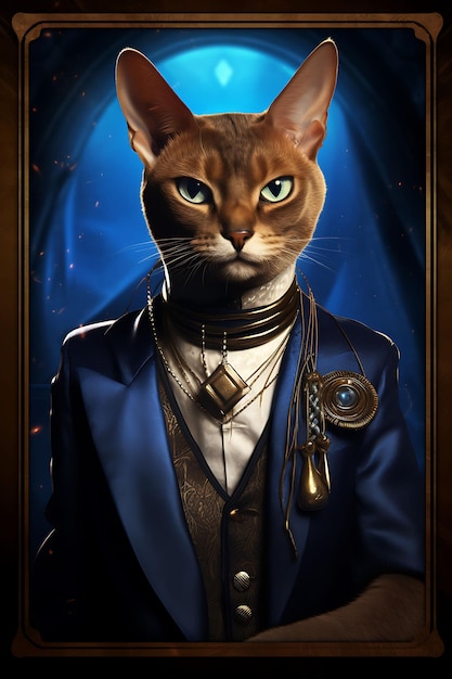 Creative and Elegant Pet Portraits Featuring Royal Suits and Costumes for a Cute and Fancy Luxurious