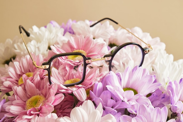 Creative eyeglasses and flowers unhackneyed eye glasses frames