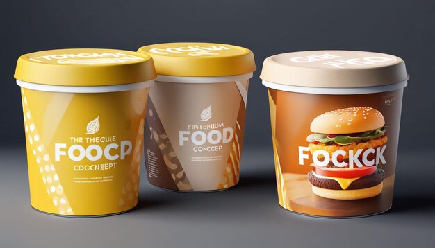 Creative food pack concept