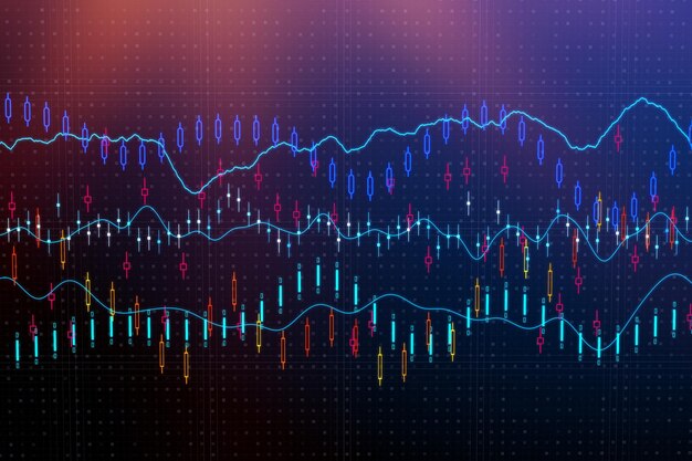 創造的な外国為替のテクスチャ