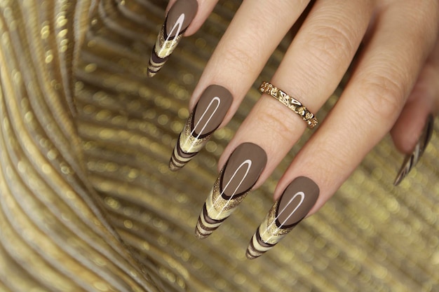 Aggregate more than 153 french nail art designs latest
