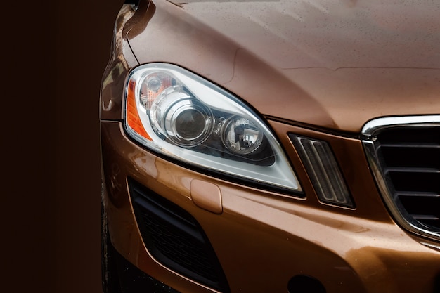 Creative, High-beam headlight of the newest car