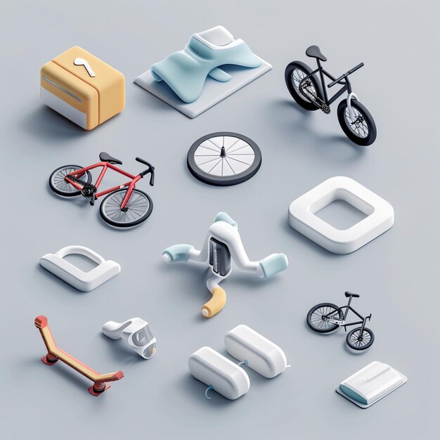 Creative Icon Set Titles for Mobile App Designs