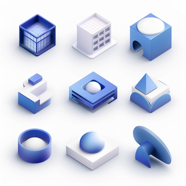 Creative Icon Set Titles for Mobile App Designs